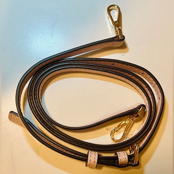 Michael Kors Light Pink Medium Logo Convertible Crossbody Bag - Picture 6 of 11